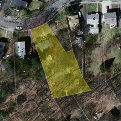 38 Charlemont St, Newton MA 02461-1908 aerial view