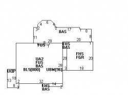 11 Olde Field Rd, Newton MA 02459-2757 floor plan