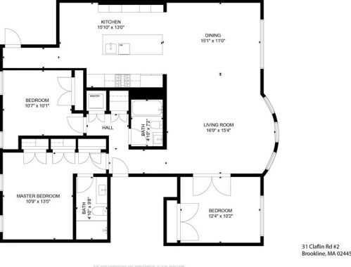 31 Claflin Rd, Brookline MA  02445-4402 exterior