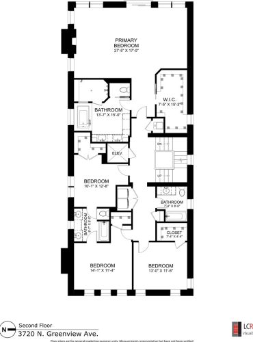 3720 Greenview Ave, Chicago IL 60613-3610 exterior