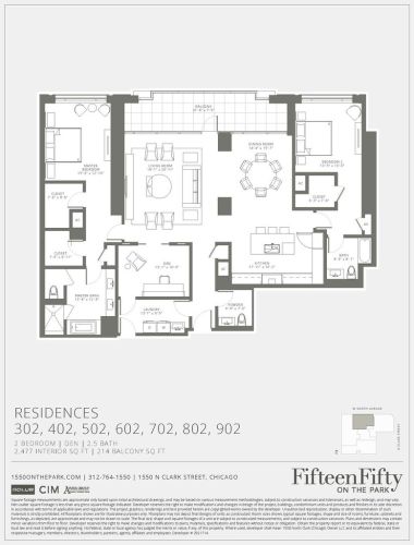 1550 Clark St, Chicago IL 60605-2709 exterior