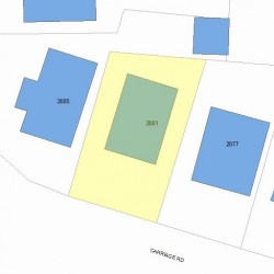2081 Commonwealth Ave, Newton MA 02466-2007 plot plan