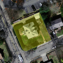 100 Chestnut St, Newton MA 02465-2538 aerial view