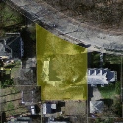 116 Mill St, Newton MA 02459-1127 aerial view