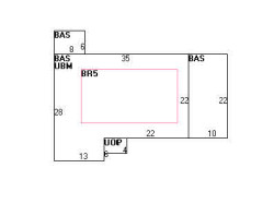 91 Falmouth Rd, Newton MA 02465-1134 floor plan