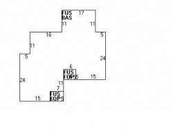 21 Wilson Cir, Newton MA 02461-1111 floor plan