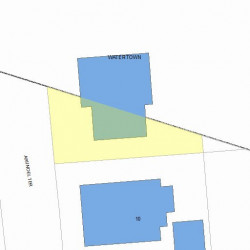 38 Boyd St, Newton MA  02458 plot plan