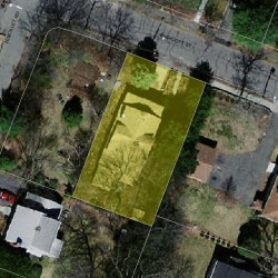 60 Endicott St, Newton MA 02461-1030 aerial view