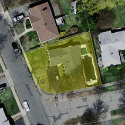 77 Morrill St, Newton MA 02465-1347 aerial view