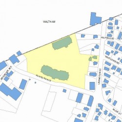 130 Rumford Ave, Newton MA 02466-1316 plot plan