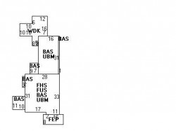 1458 Beacon St, Newton MA  02468-1613 floor plan