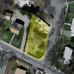 65 Derby St, Newton MA 02465-1654 aerial view