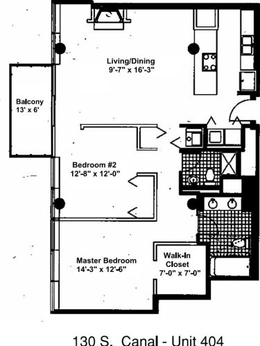 130 Canal St, Chicago IL  60606-3901 exterior