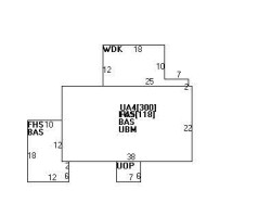 24 Moreland Ave, Newton MA 02459-2115 floor plan