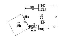 106 Day St, Newton MA 02466-2922 floor plan