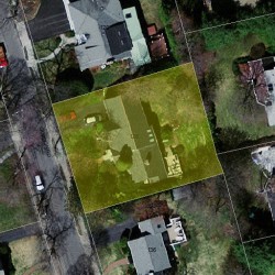 128 Gordon Rd, Newton MA 02468-1227 aerial view