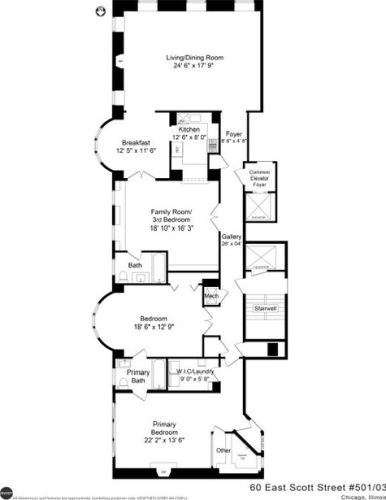 60 Scott St, Chicago IL  60610-2345 exterior