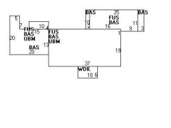 7 Avon Pl, Newton MA  02458-1511 floor plan