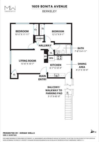 1609 Bonita Ave, Berkeley CA 94709-2067 exterior