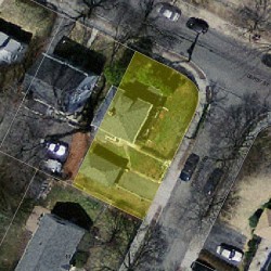 154 Derby St, Newton MA 02465-1560 aerial view
