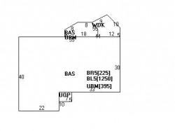 27 Deborah Rd, Newton MA 02459-2837 floor plan