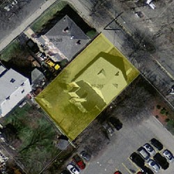 267 Adams St, Newton MA 02458-1351 aerial view