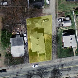 19 Auburn St, Newton MA 02465-2223 aerial view