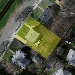 126 Albemarle Rd, Newton MA 02460-1135 aerial view