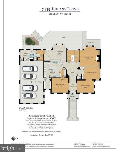 7449 Dulany Dr, Mc Lean VA  22101-2716 exterior