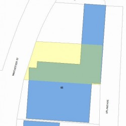 56 Winchester St, Newton MA 02461-1720 plot plan