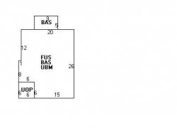71 Studio Rd, Newton MA  02466-2808 floor plan