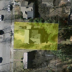 104 Oxford Rd, Newton MA 02459-2406 aerial view