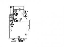 41 Chesley Rd, Newton MA  02459-1903 floor plan