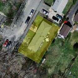 38 Saco St, Newton MA 02464-1338 aerial view