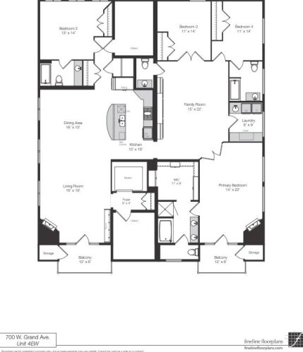 700 Grand Ave, Chicago IL  60654-5508 exterior