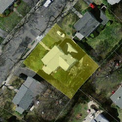 79 Fessenden St, Newton MA  02460-1119 aerial view