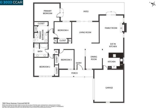 760 Citrus Ave, Concord CA  94518-2339 exterior