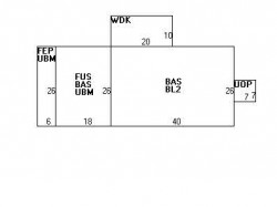 318 River St, Newton MA  02465-1438 floor plan