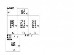 137 Franklin St, Newton MA  02458-2411 floor plan