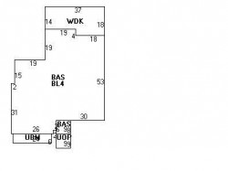 81 Deborah Rd, Newton MA 02459-2837 floor plan