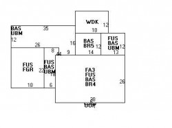 149 Dorset Rd, Newton MA 02468-1453 floor plan