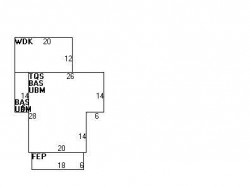 145 Oak St, Newton MA 02464-1442 floor plan