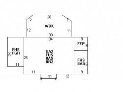 138 Albemarle Rd, Newton MA  02460-1135 floor plan