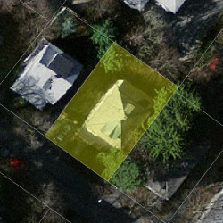 33 Bennington St, Newton MA  02458-1901 aerial view