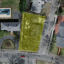 429 Wolcott St, Newton MA 02466-1520 aerial view