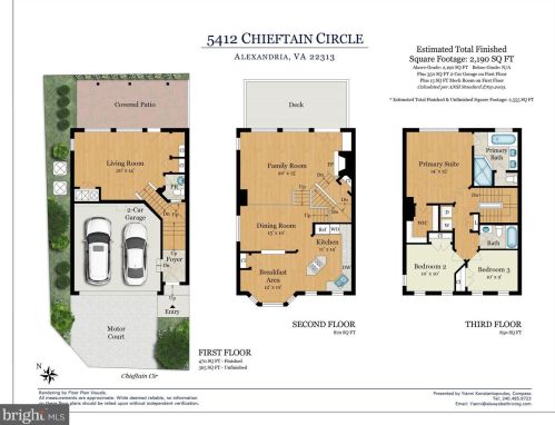 5412 Chieftain Cir, Alexandria VA 22312-2332 exterior