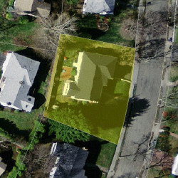 123 Cynthia Rd, Newton MA 02459-2865 aerial view