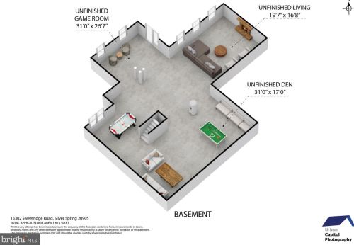 15302 Sweetridge Rd, Silver Spring MD 20905-3804 exterior