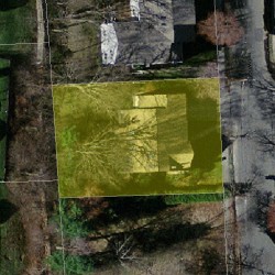 33 Redwood Rd, Newton MA 02459-3124 aerial view