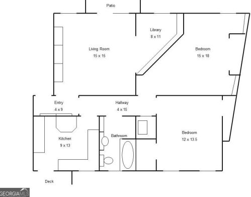 124 Lafayette Dr, Atlanta GA 30309-3345 exterior